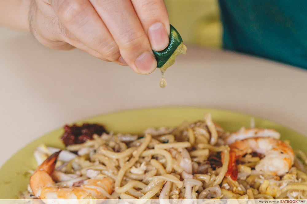 Swee Guan Hokkien Mee calamansi noodles