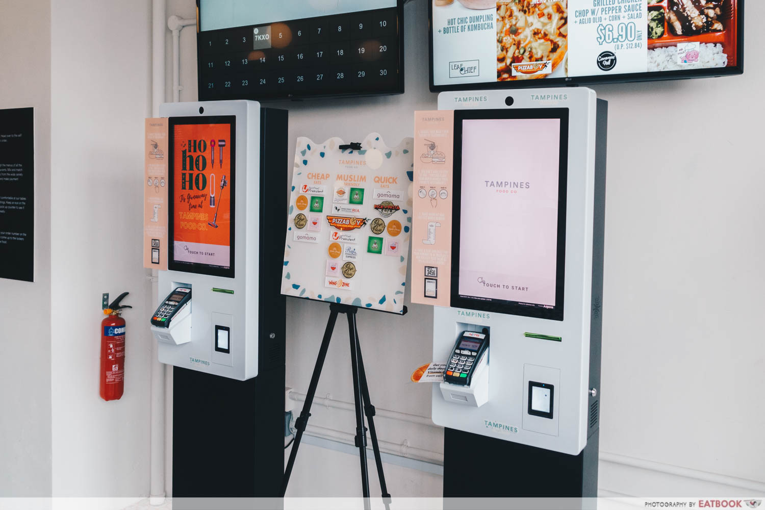Self-order kiosks