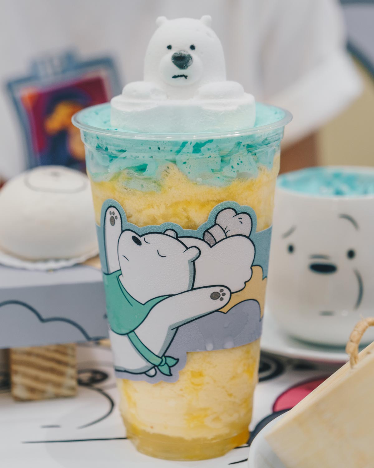 We Bare Bears Cafe - Mango Tango Frappe