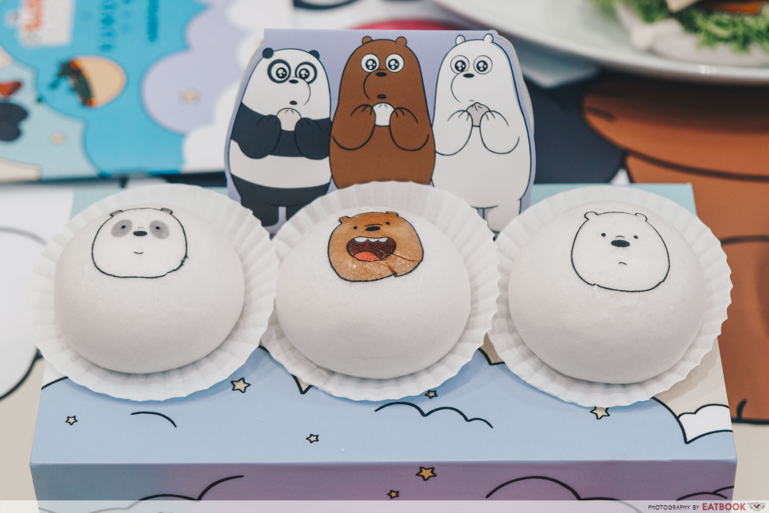 We Bare Bears Cafe - Special We Bare Bear Baos