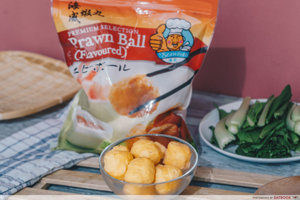 Beauty Collagen Broth Recipe prawn ball