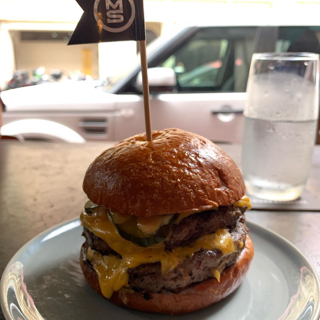 MeatSmith Telok Ayer Cheese Burger