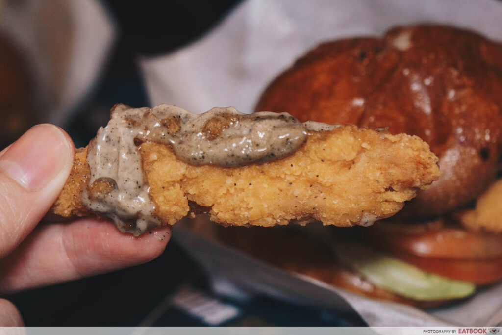 Burger Frites chicken burger