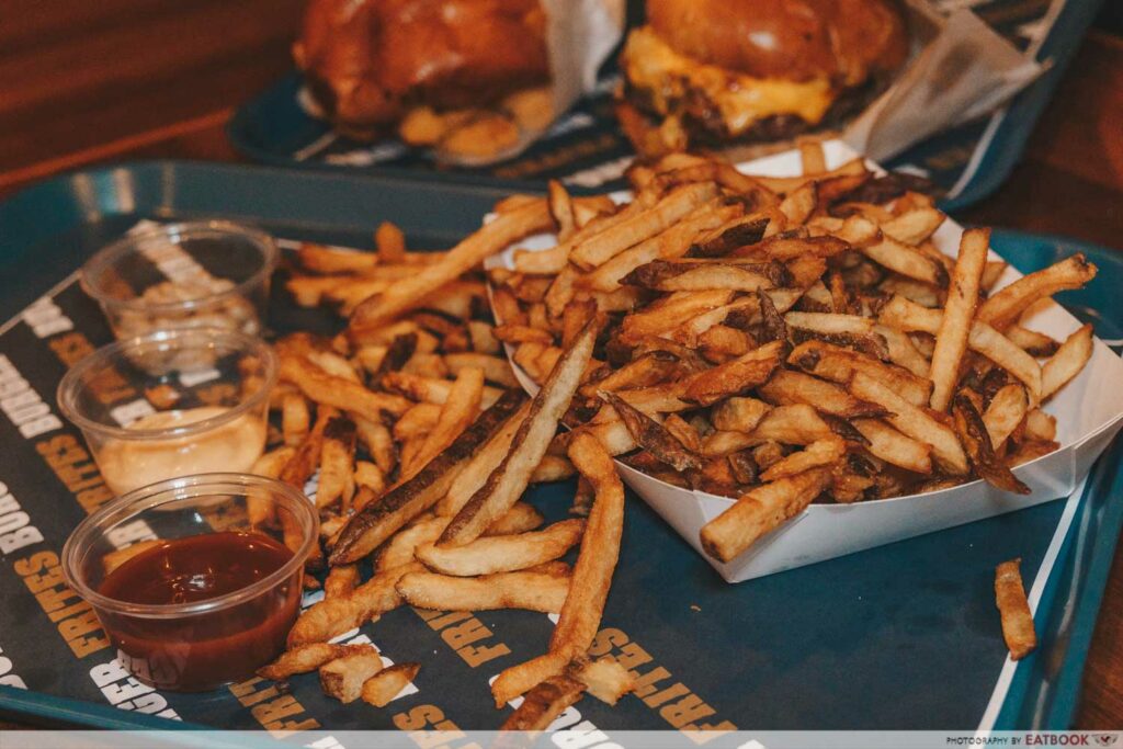 Burger Frites fries