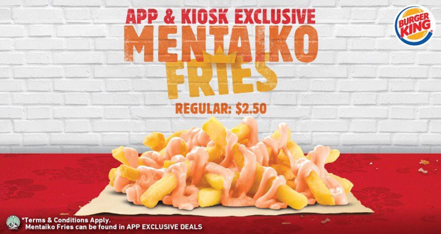 Burger King - Mentaiko Fries