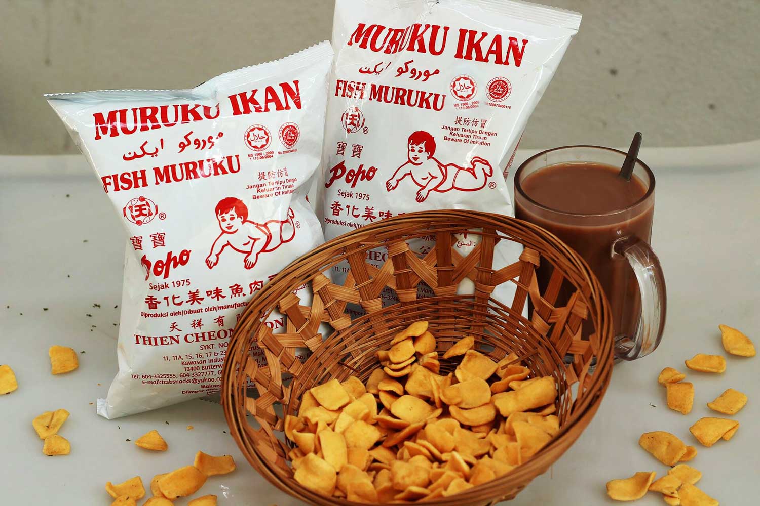 Primary School Snacks - Popo Muruku Ikan