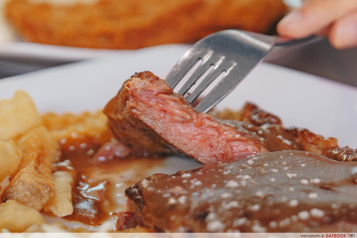 Tip Top Western Food - Close up of steak