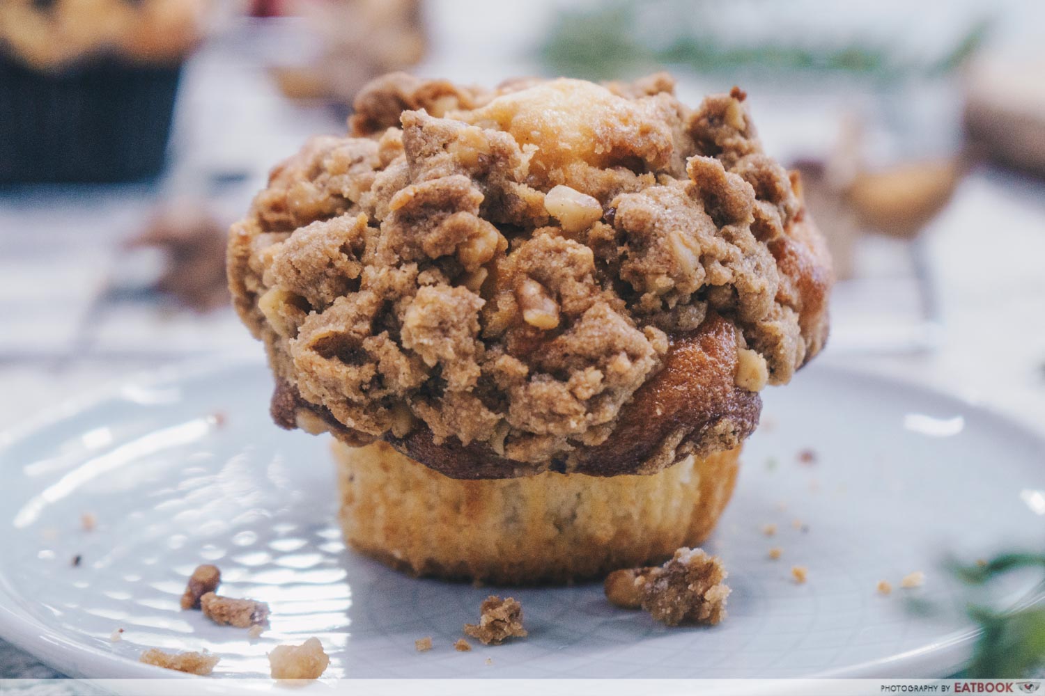 AJ Delights - Apple Streusel muffin