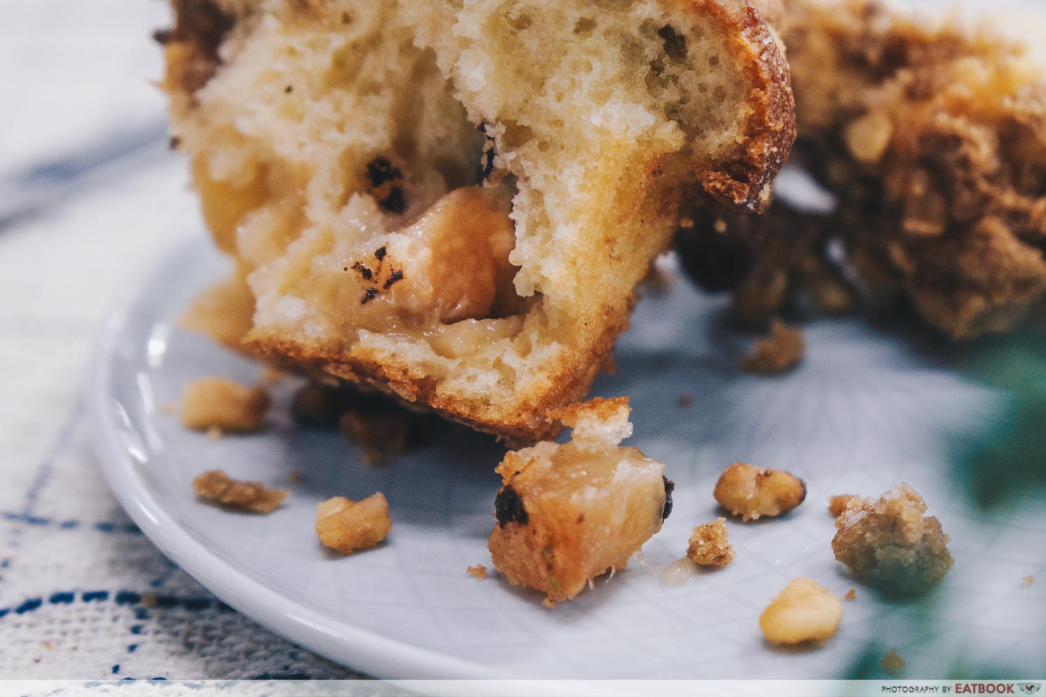 AJ Delights - Apple cubes from Apple Streusel muffin