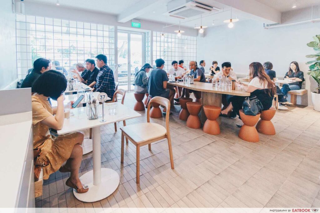 Apollo Coffee Bar Main Dining Area