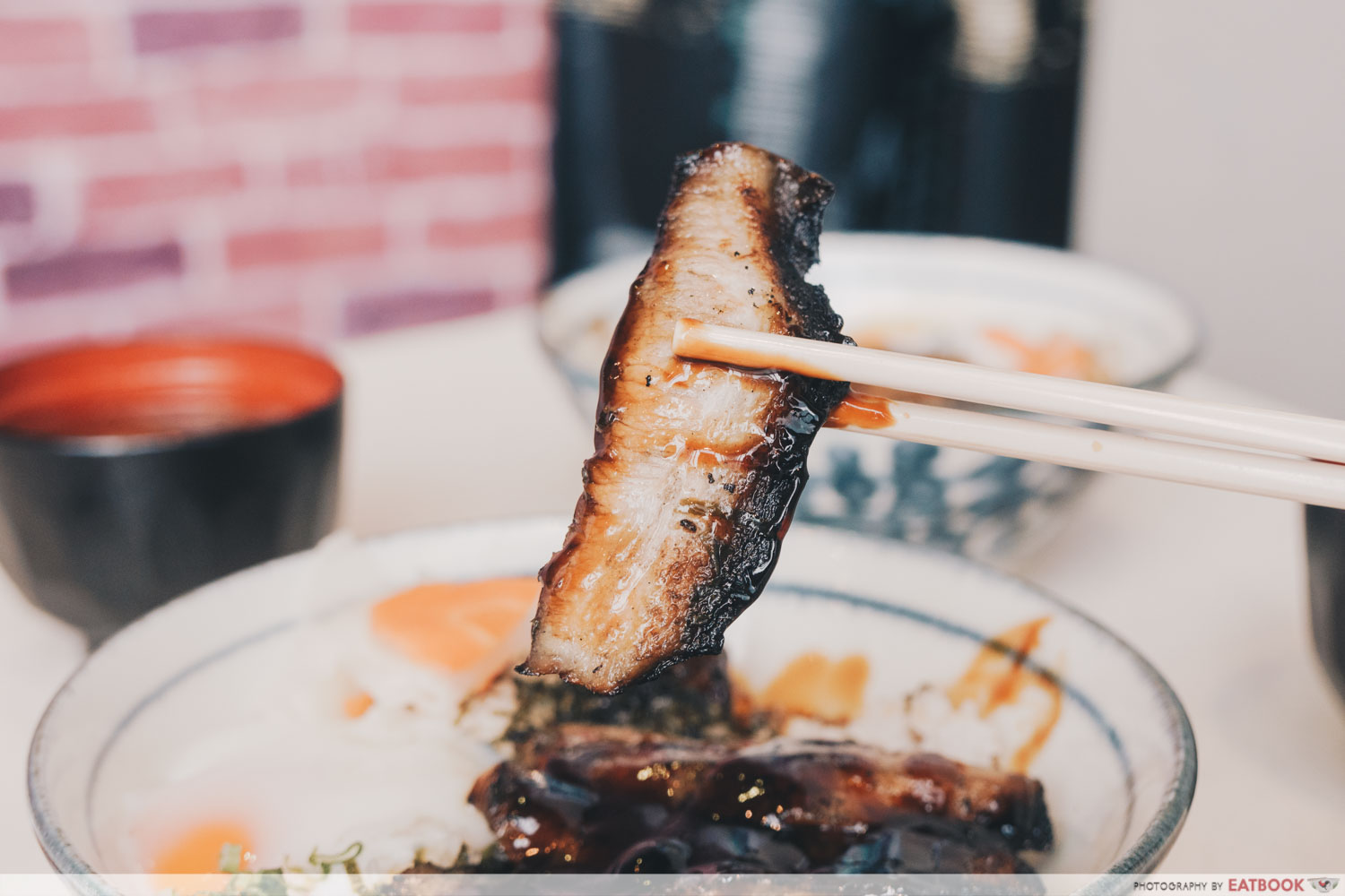 Buta Kabayaki - Iberico Pork Closeup