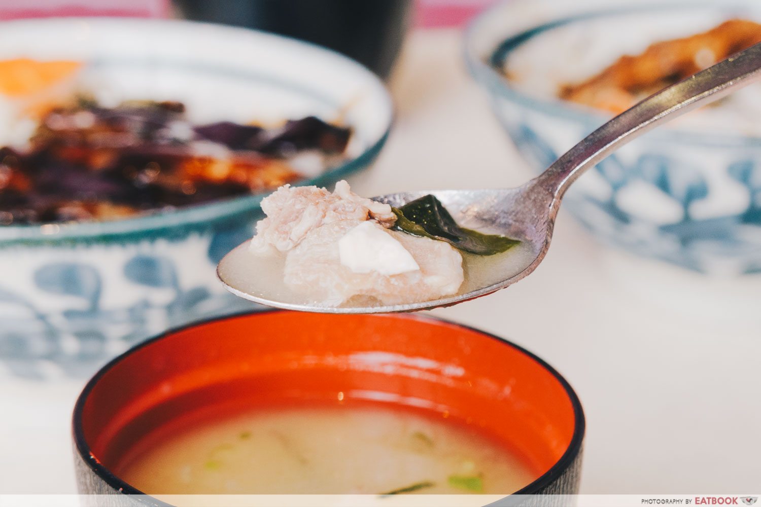 Buta Kabayaki - Miso Soup