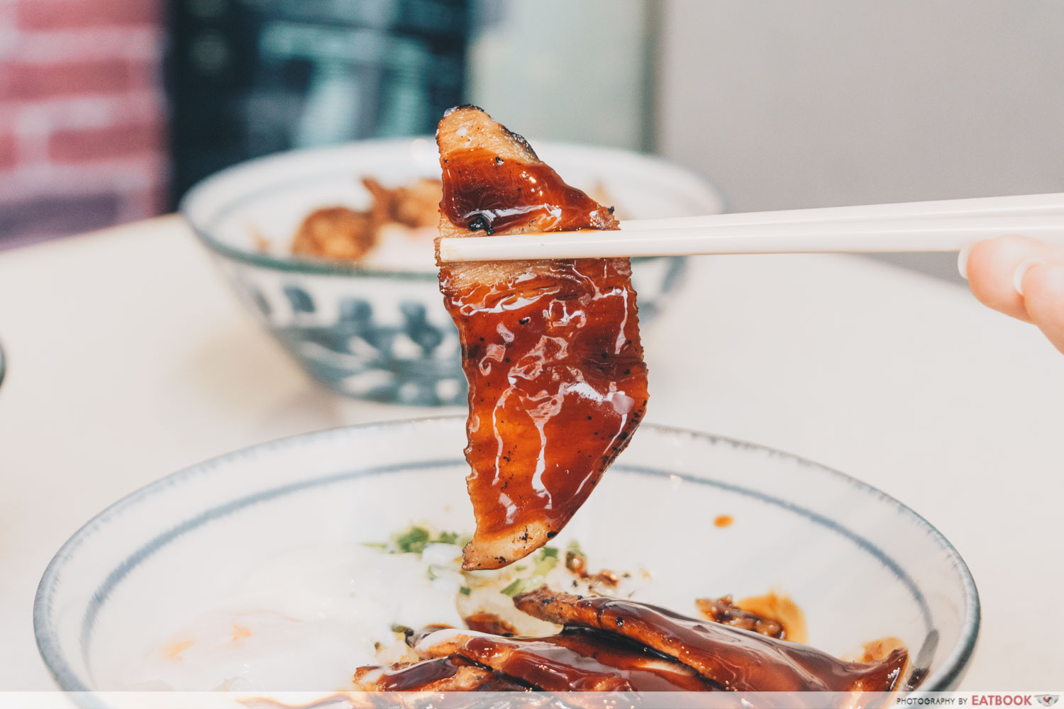 Buta Kabayaki - Teriyaki Pork Jowl closeup