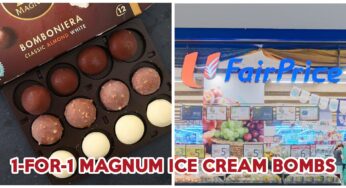 NTUC FairPrice Has 1-For-1 Magnum Ice Cream Bombs Till 9 Feb 2020