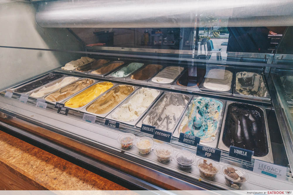 Three's A Crowd - Ice Cream Display