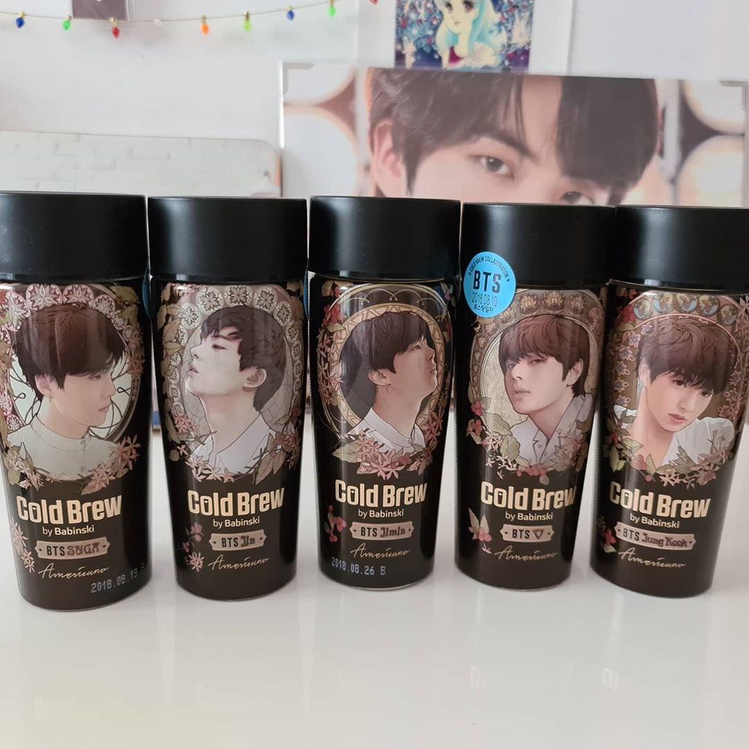 7 Eleven Now Has Bts Themed Coffee With Seven Different Designs Eatbook Sg New Singapore Restaurant And Street Food Ideas Recommendations