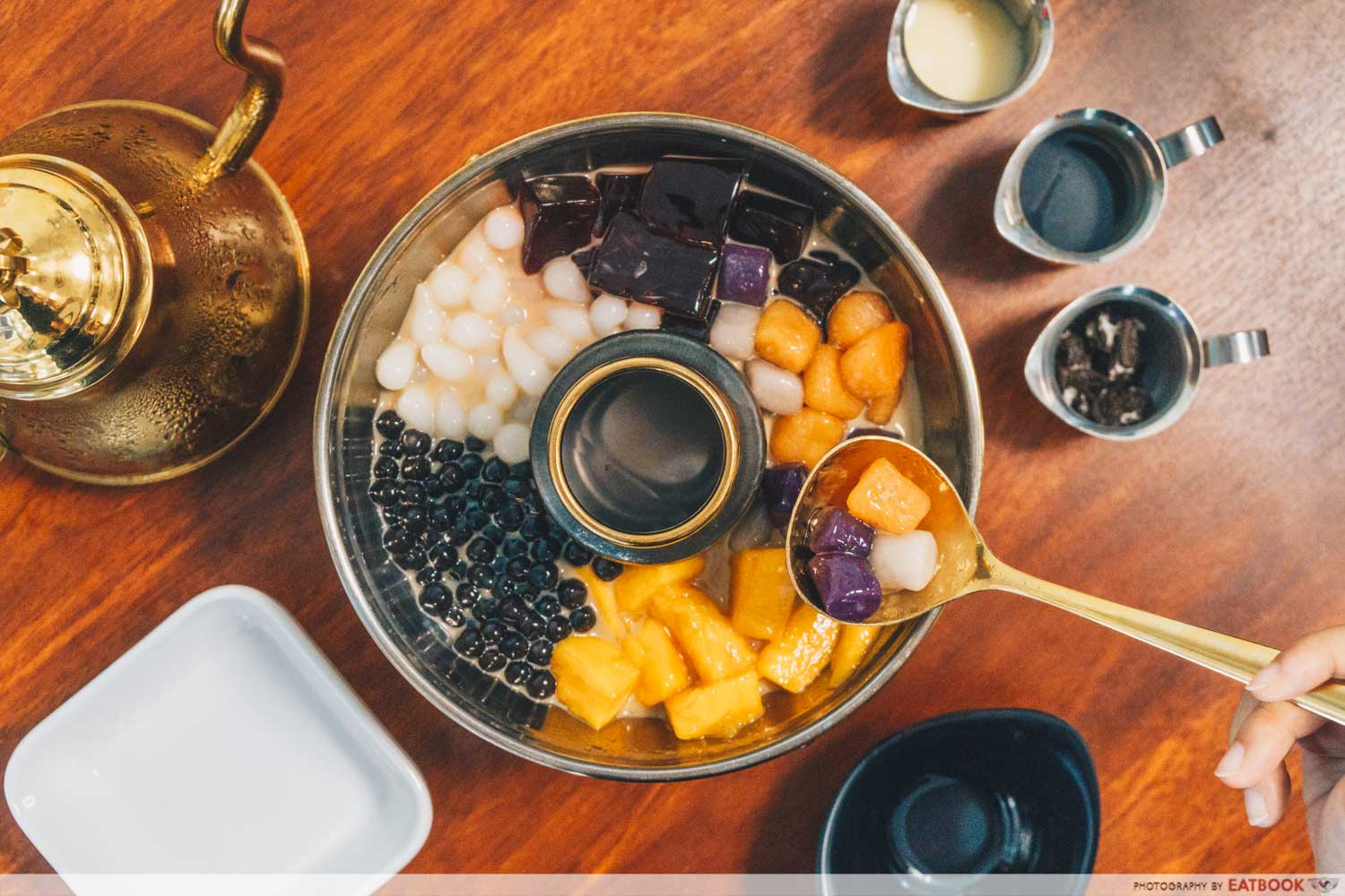 Bubble Tea Hotpot - Flatlay