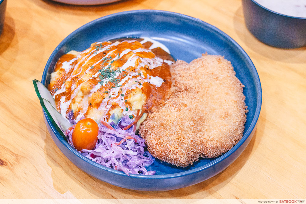 Canteen Bistro Review Beef And Fried Chicken Omurice Lunch Sets From