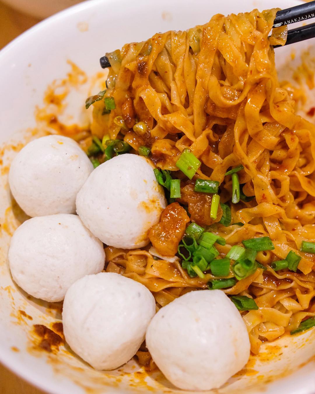fishball noodles at li xin
