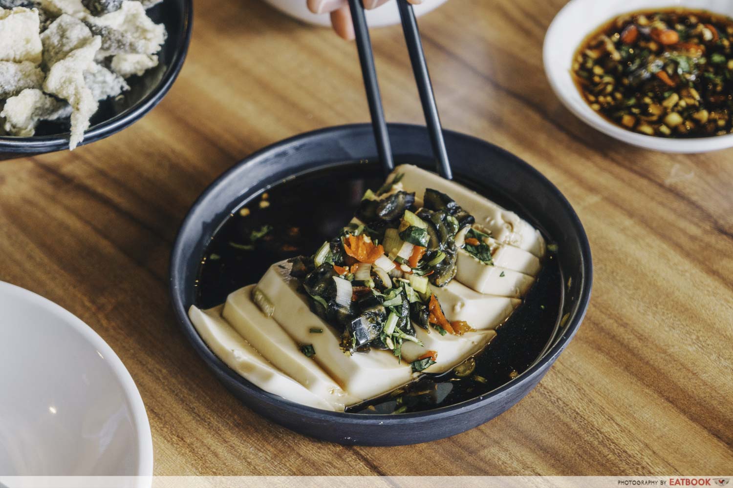 Congee Legend - century egg tofu