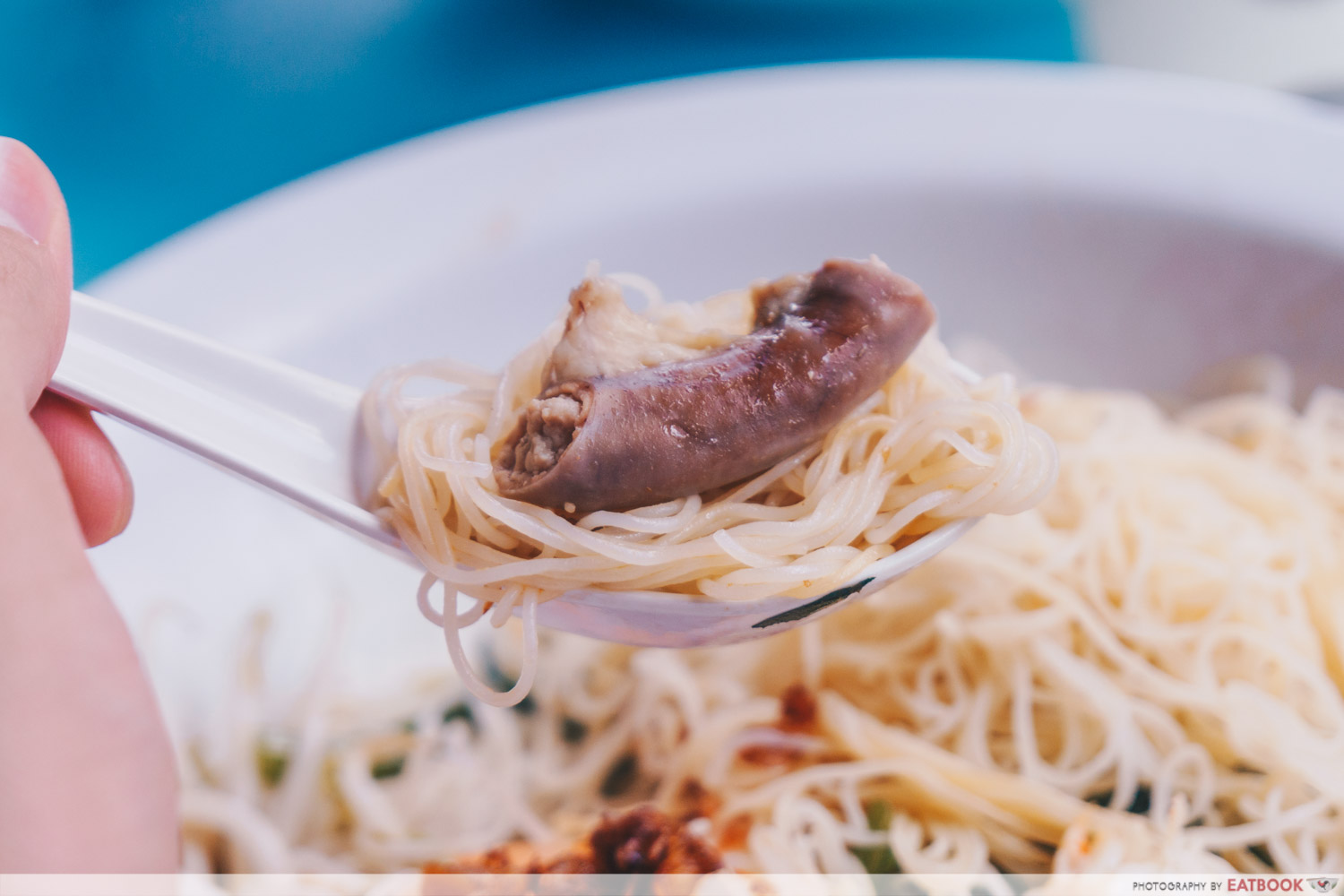 Da Dong Prawn Noodles - Pork intestine