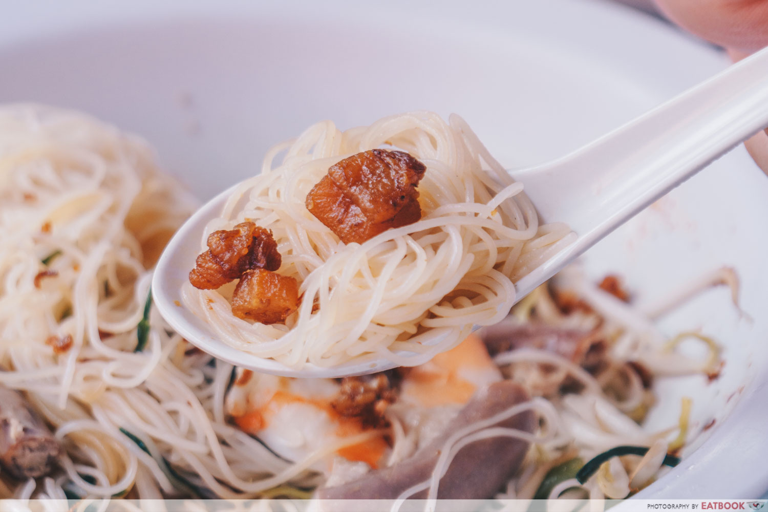 Da Dong Prawn Noodles - Pork lard