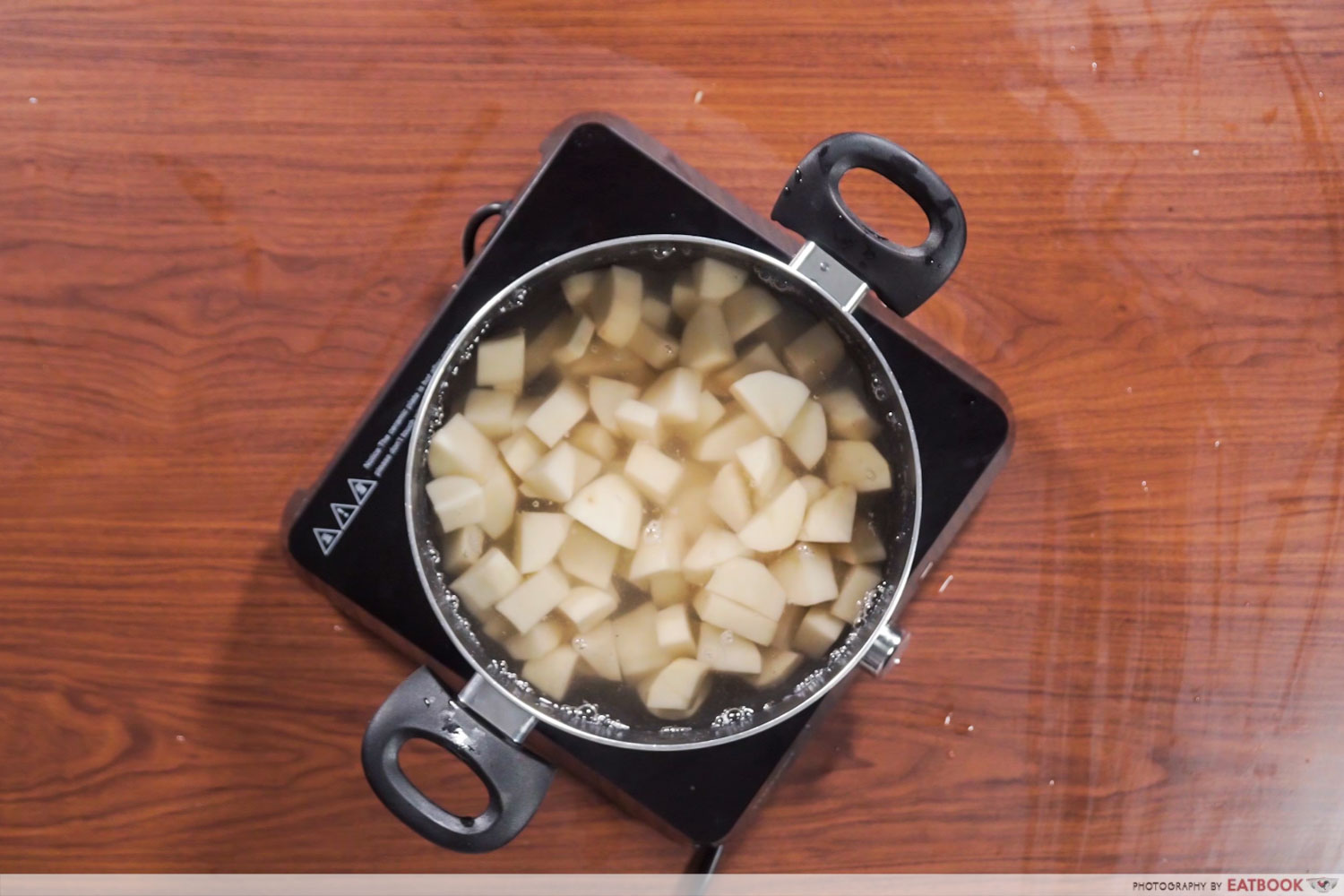 Gotcha Pork Roast - Boiling of potatoes