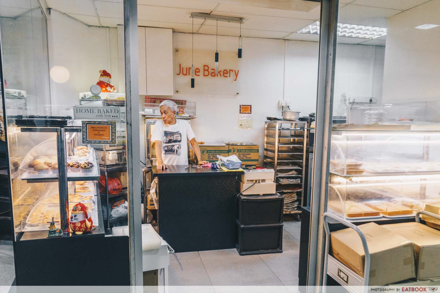 June Bakery - Owner in store