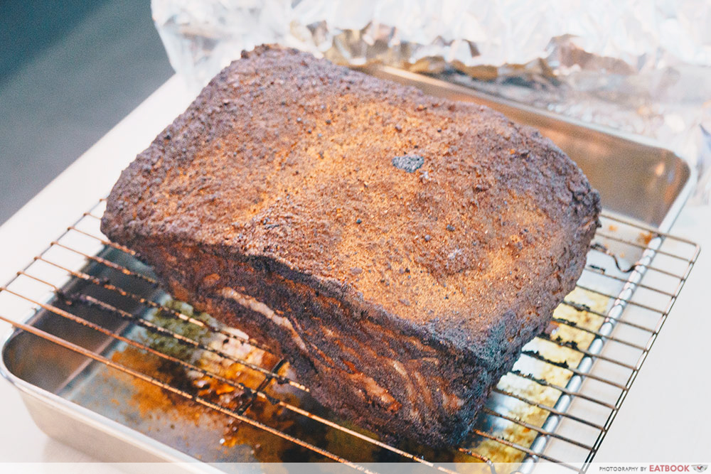 Mad Charcoal-Hunk of grilled meat left to rest