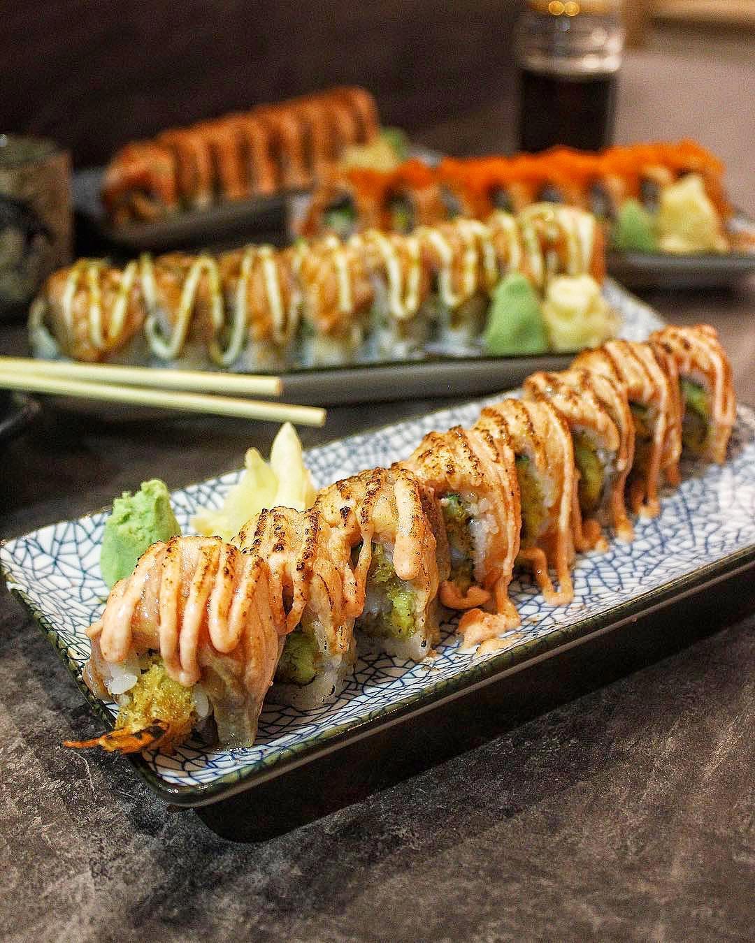 En sushi roll