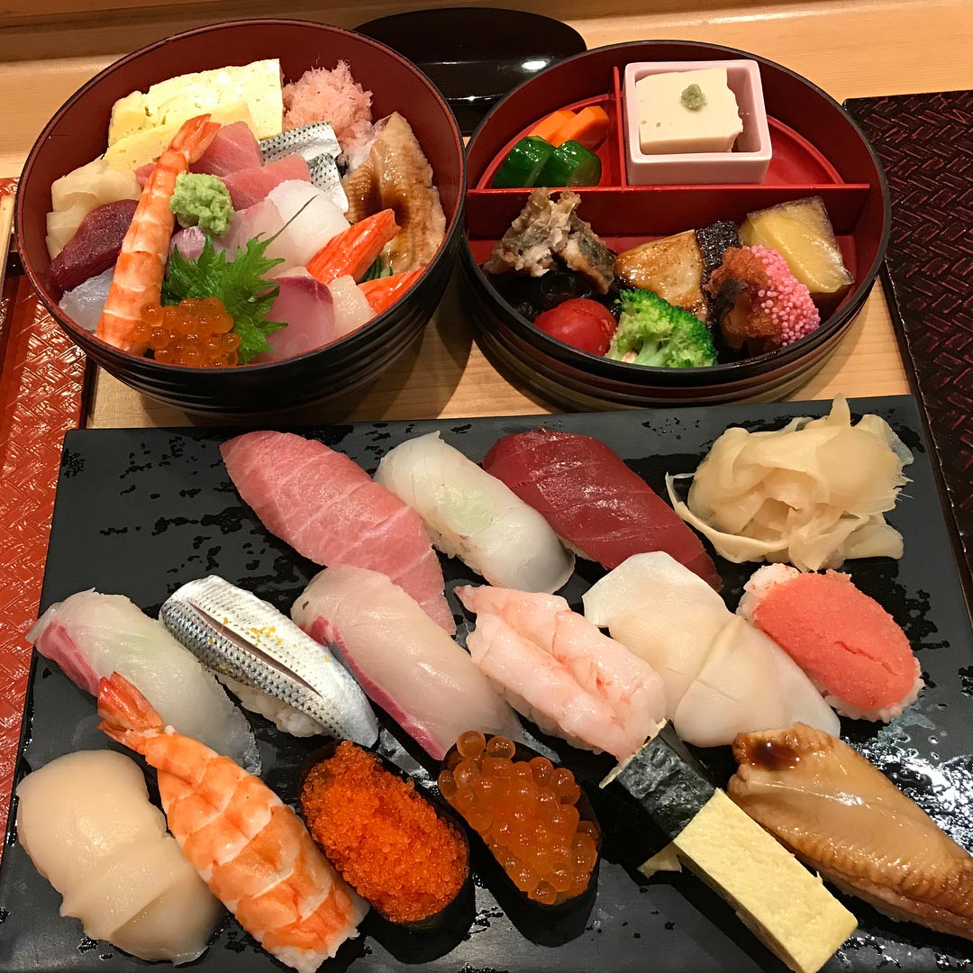 sushi shiraishi - sushi set