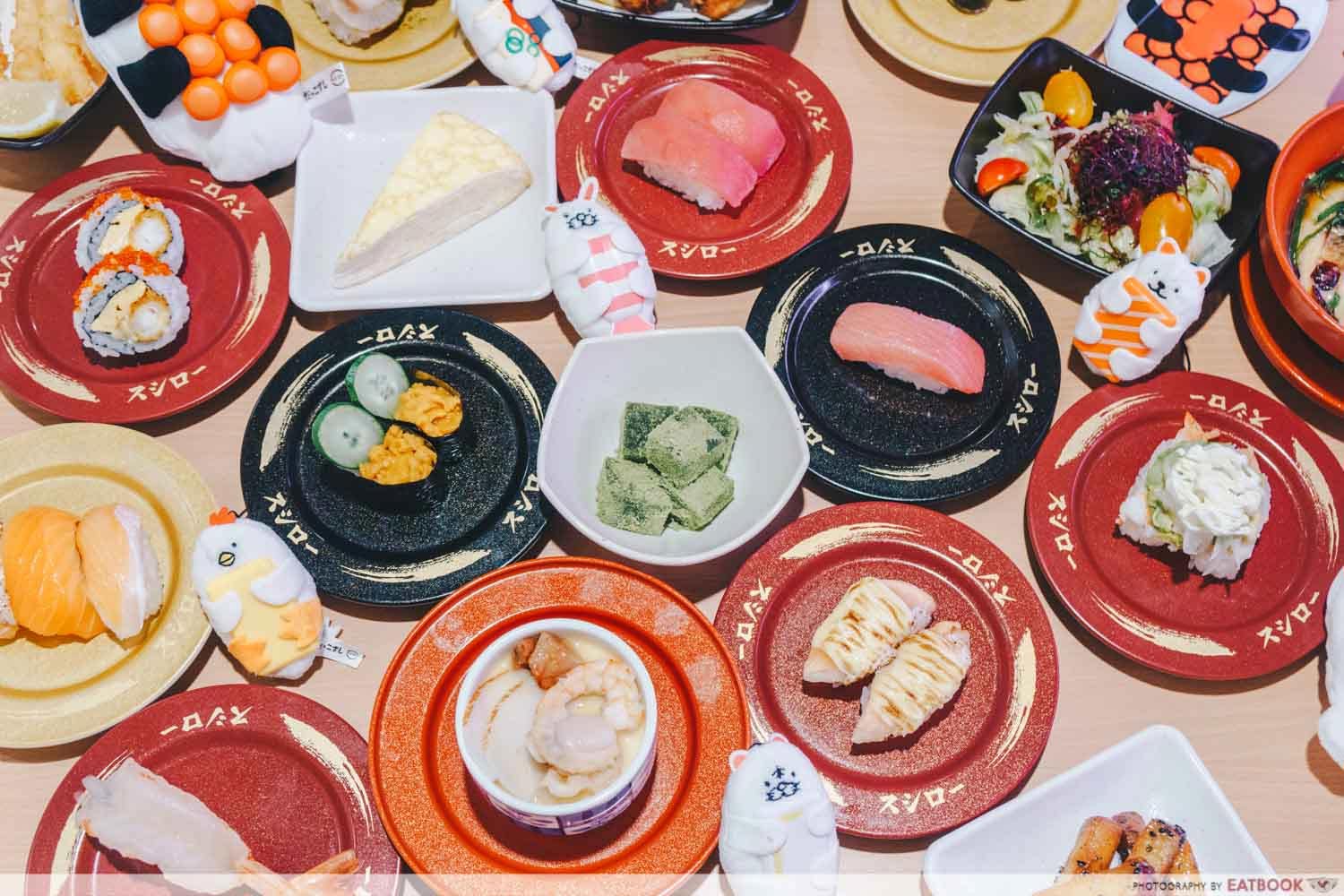 sushiro sushi plates