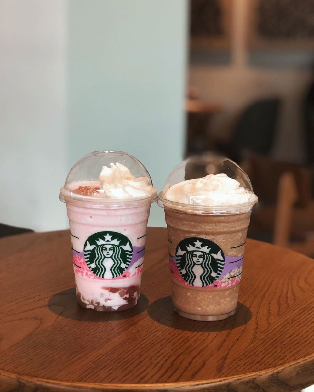 Starbucks peach drinks