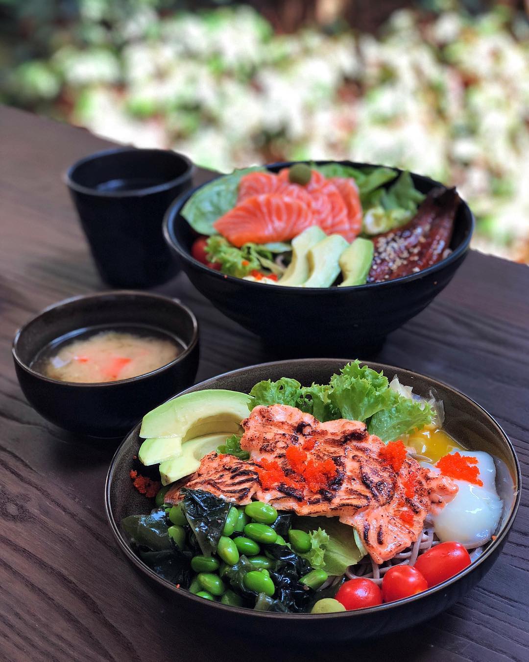 HEALTHY FOOD UNAGI VS SALMON