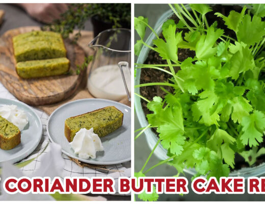 Coriander Butter Cake - Feature Image