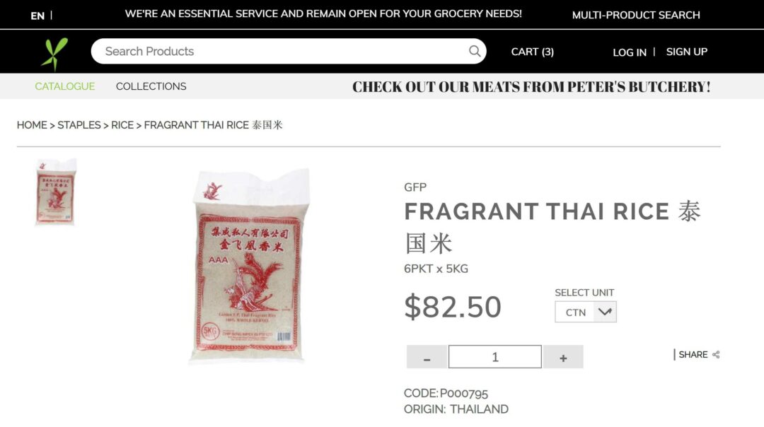 FoodXervices Inc Now Has An Online Store With Over 4,000 Groceries At Wholesale Prices