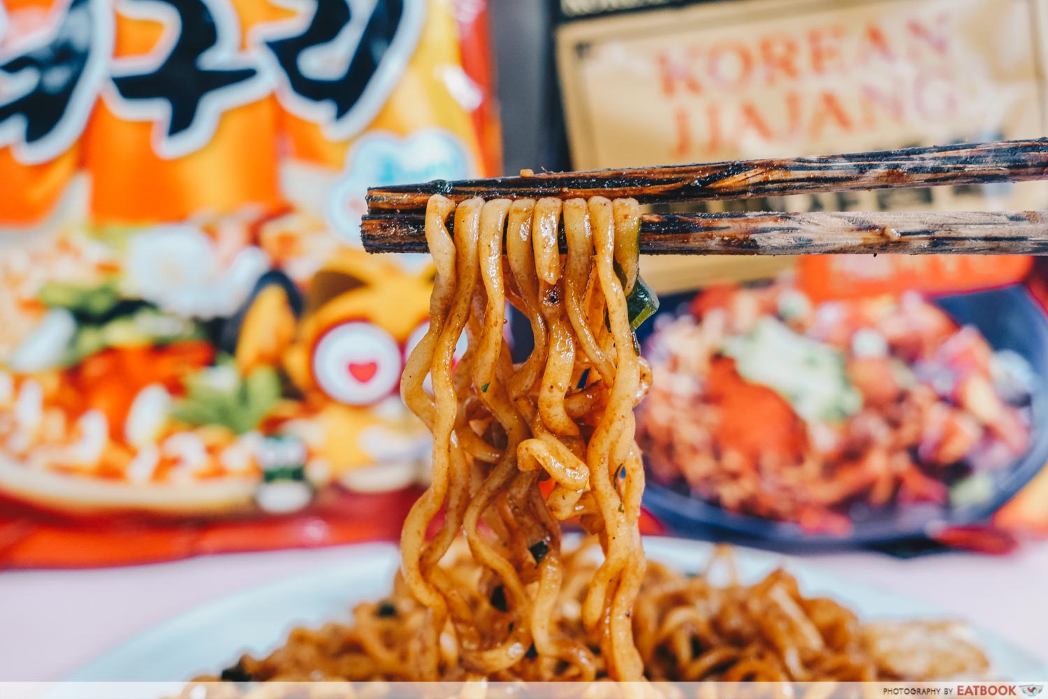 Instant Noodles Recipes - Mapo Tofu Ramen Close up