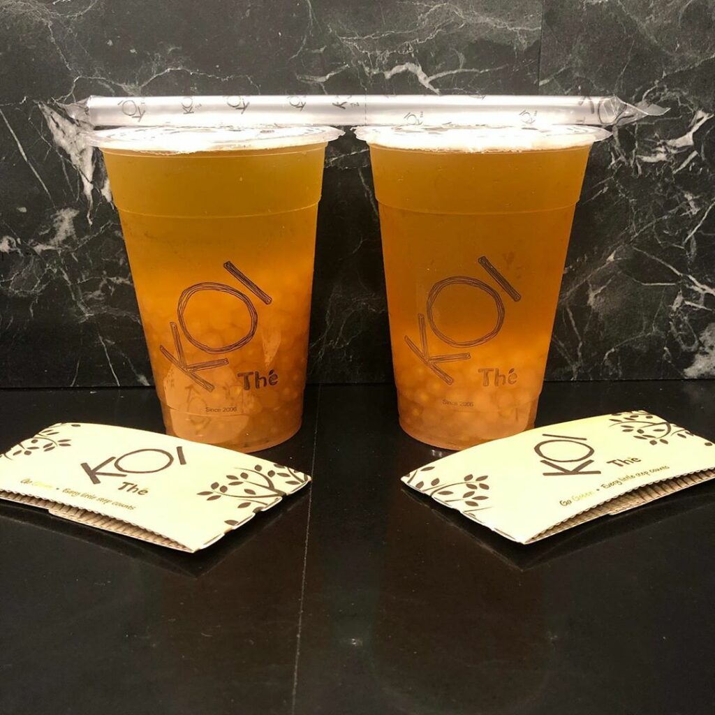 KOI Drinks Are Now Available On Grain For Delivery - EatBook.sg - Local ...