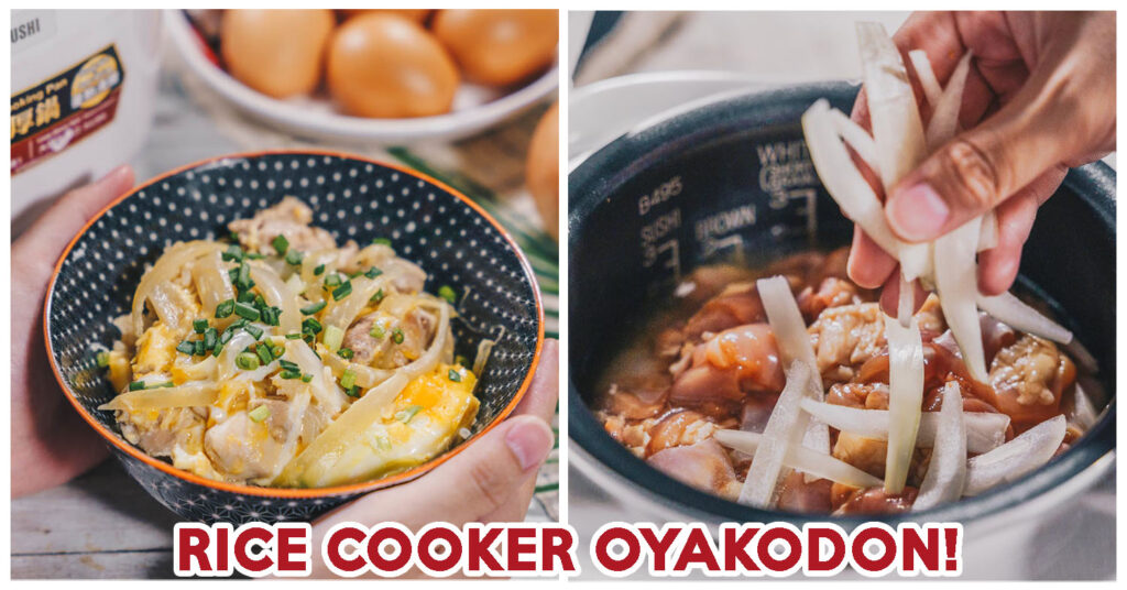 Rice Cooker Oyakodon - Feature Image