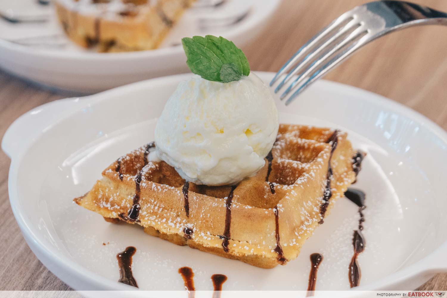 SteakGrill - Ice Cream Waffles