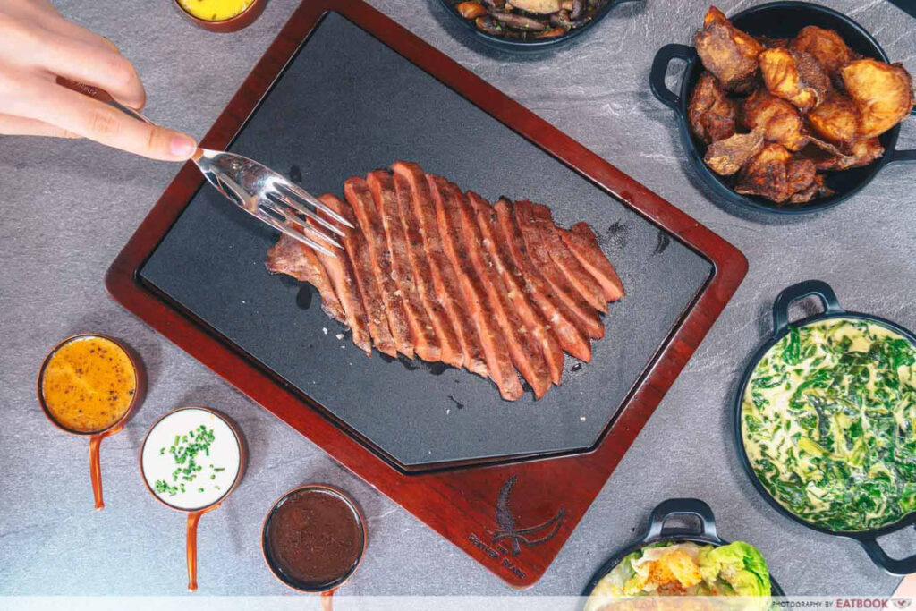 The Feather Blade 1-for-1 steak