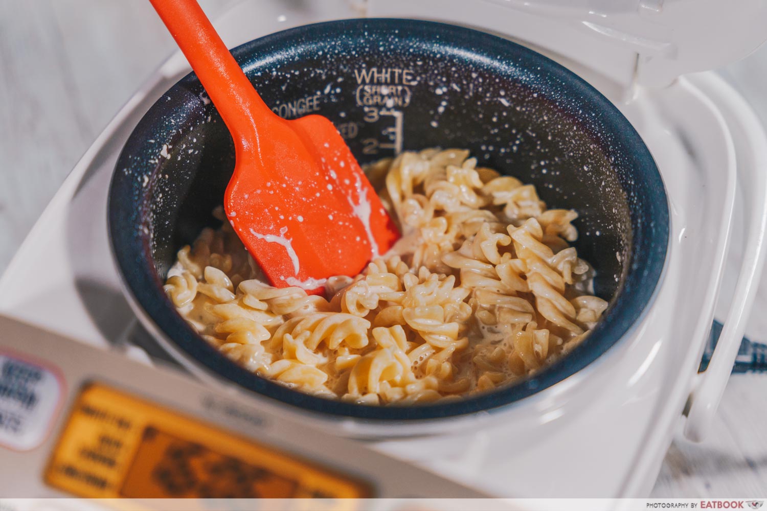 rice cooker mentaiko mac and cheese