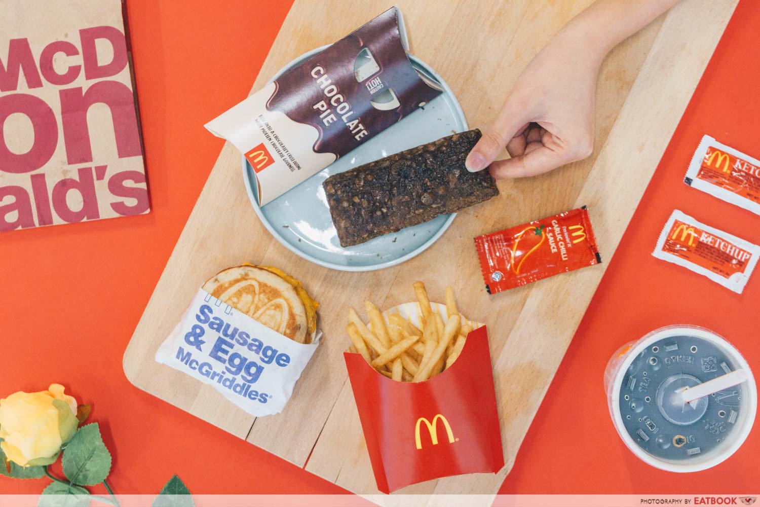 McDonald's Crispy Chicken - McGriddles