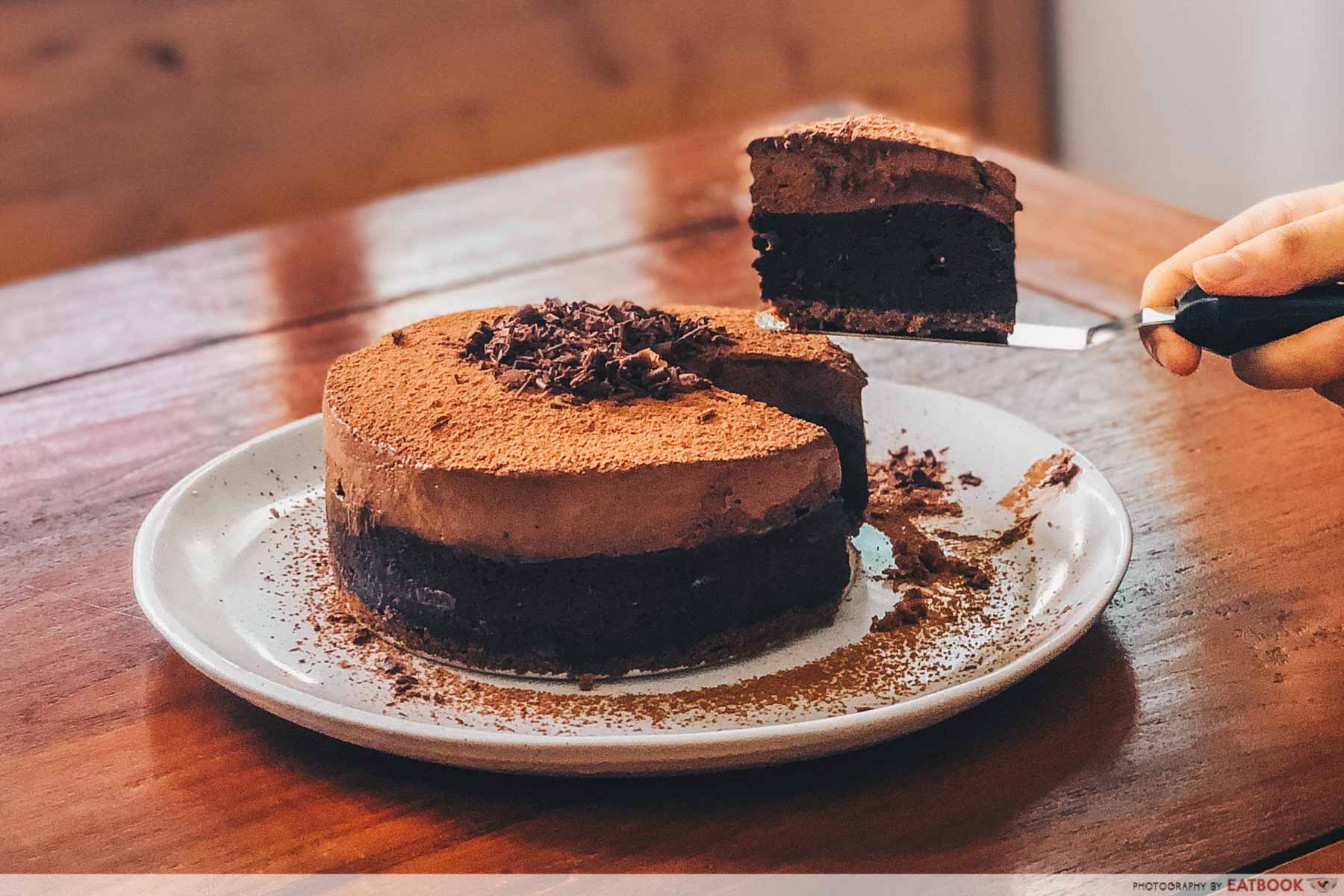 Milo Recipes - Milo Brownie Mousse Cake Slice