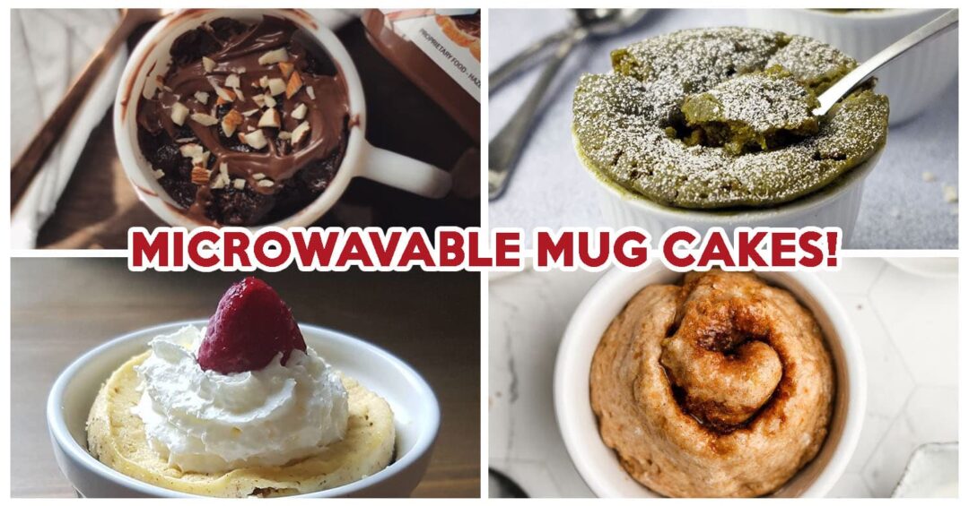 Mug Cake Recipes - Cover Image