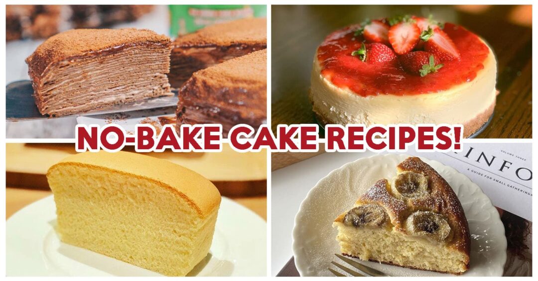 No-Bake Cake Recipes - Feature Image