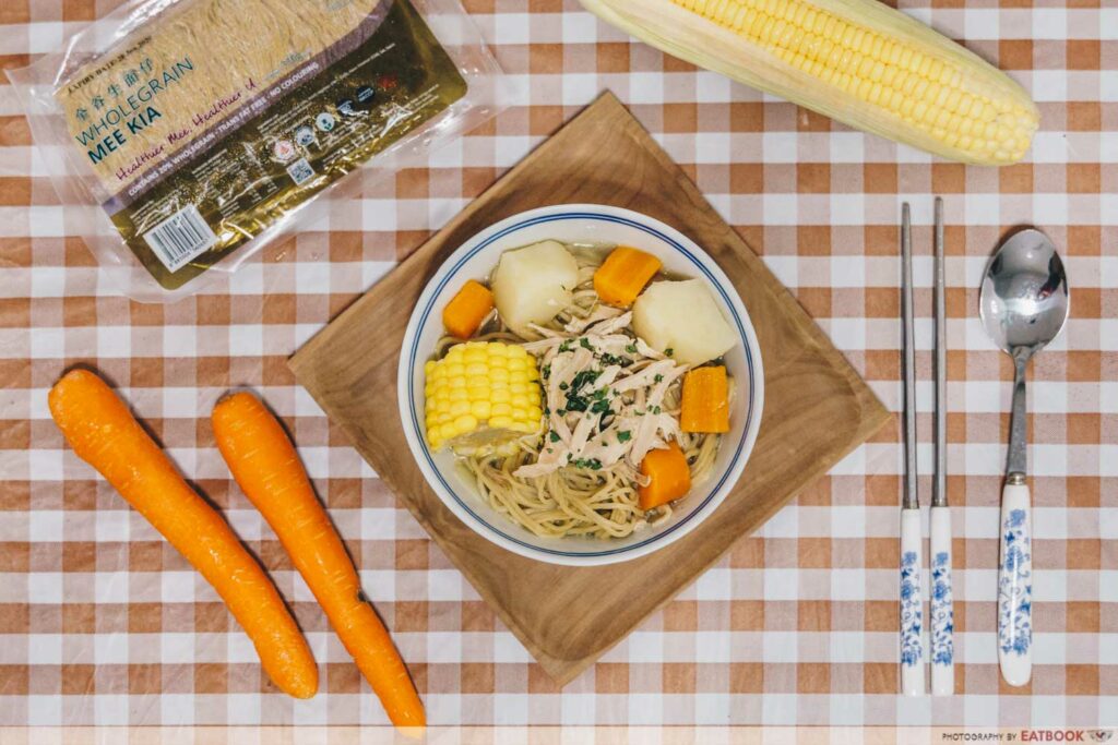 Rotisserie Chicken Noodle Soup Recipe dish