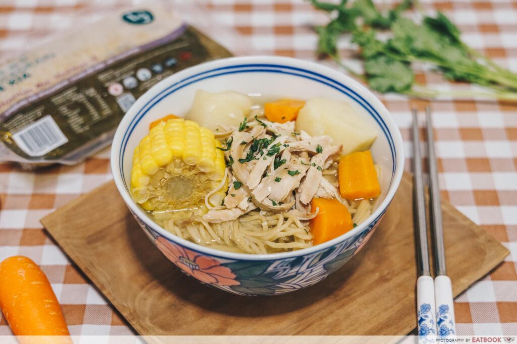 Rotisserie Chicken Noodle Soup Recipe dish 2