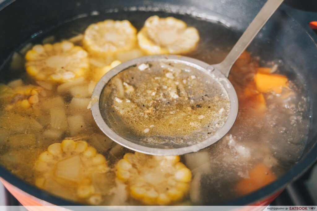 Rotisserie Chicken Noodle Soup Recipe skim