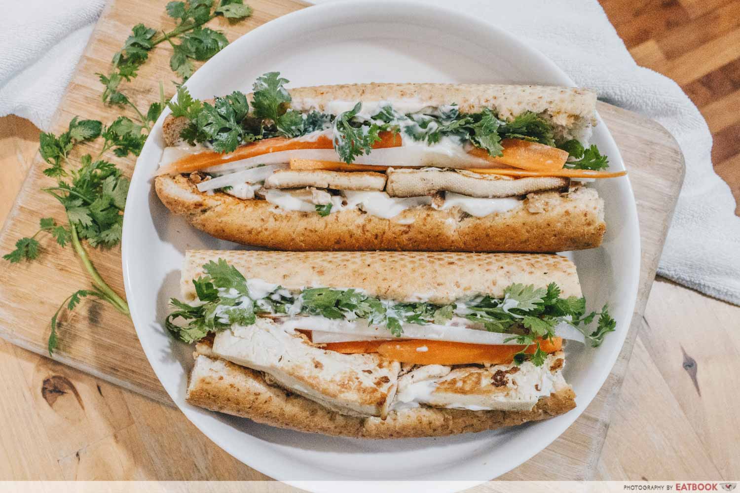 Sandwich Recipes - Tofu Banh Mi